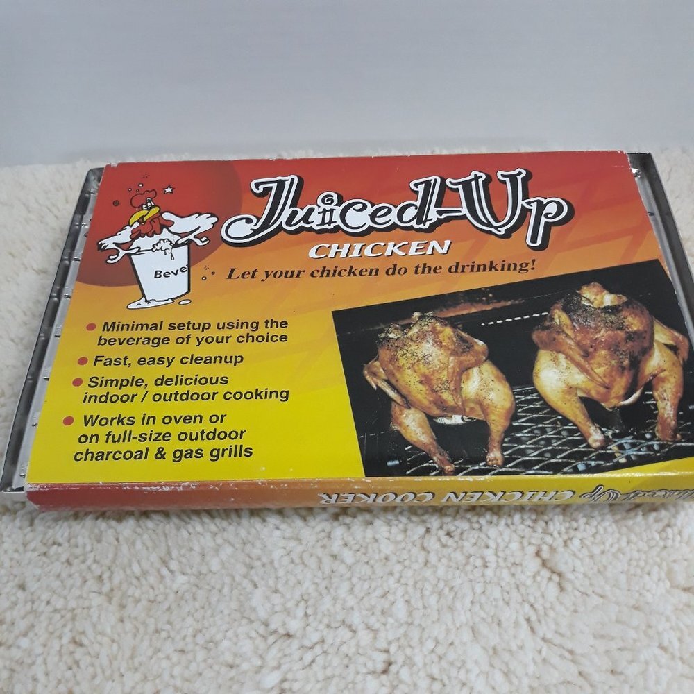 Double Beercan Chicken Rack